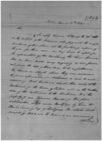 1831- Letter from Denoon asking for Land Grant for Mi'kmaq at Moodie Point