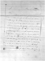 1831- Letter from George Smith pertaining to Land for Indians at Moodie Point 