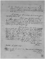 1849- Petition by Pictou Indian to Lieutenant Governor for Relief