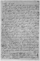 1866- Letter from James Lang discussing Mi'kmaq land in Pictou
