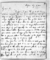 1842- Letter from Sir Joseph Howe to James Dawson about Reserve in Pictou County