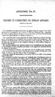 1863- Report of Committee on Indian Affairs