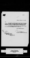 1922- Letter from J.D. McLean to James Prosper, RE Mi'kmaq Petition for Hunting Rights